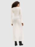 AllSaints Karma Organic Cotton Maxi Dress, Chalk White