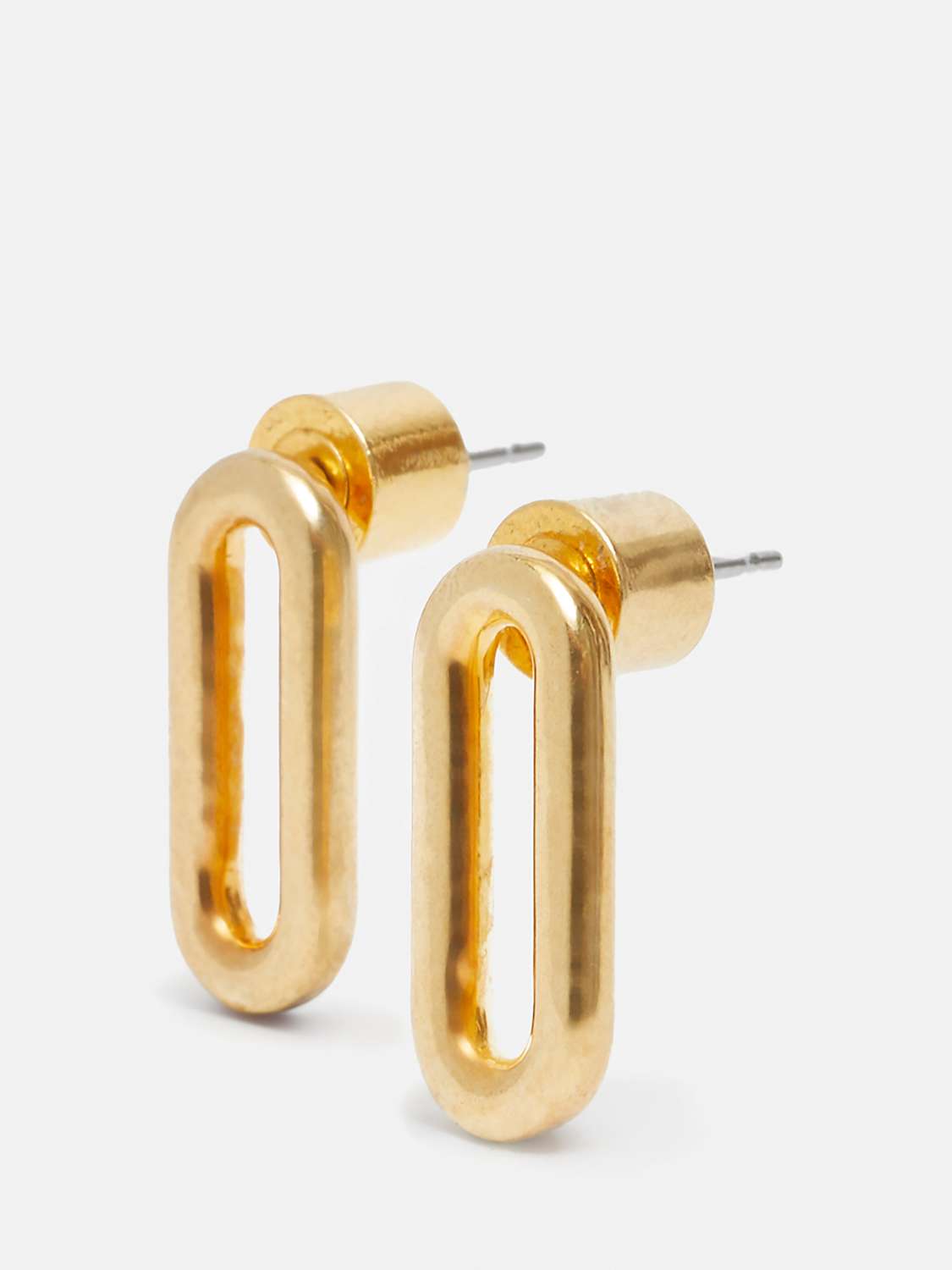 Buy Jigsaw Small Link Stud Earrings Online at johnlewis.com