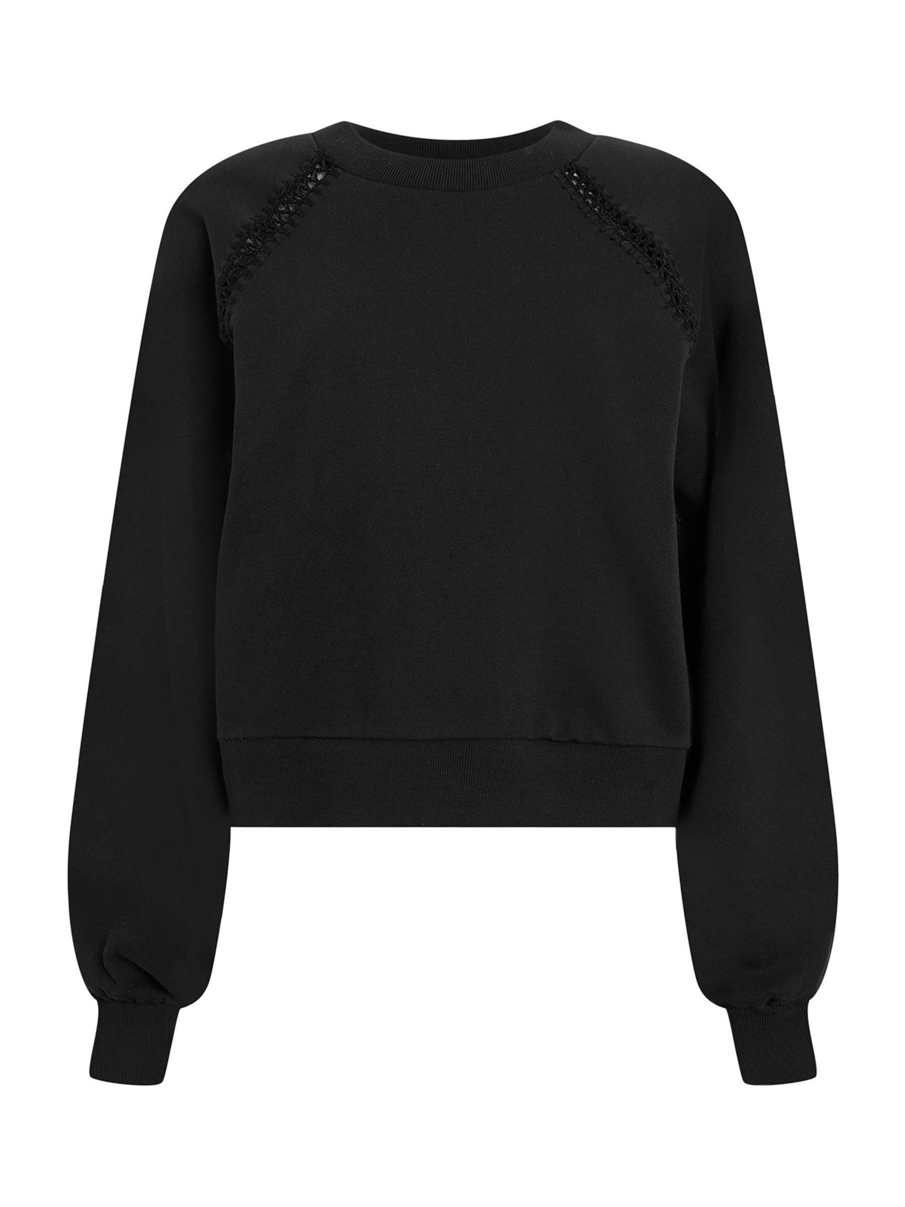 AllSaints Ewelina Sweatshirt, Black, L