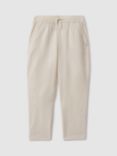 Reiss Kids' Wilfred Linen Stretch Waist Trousers