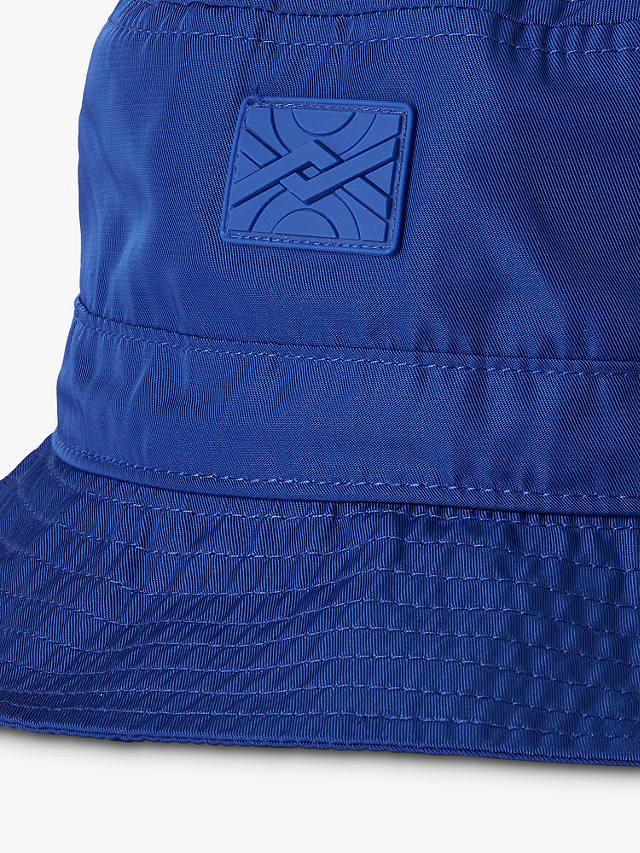 Benetton Kids' Logo Badge Bucket Hat, Bluette