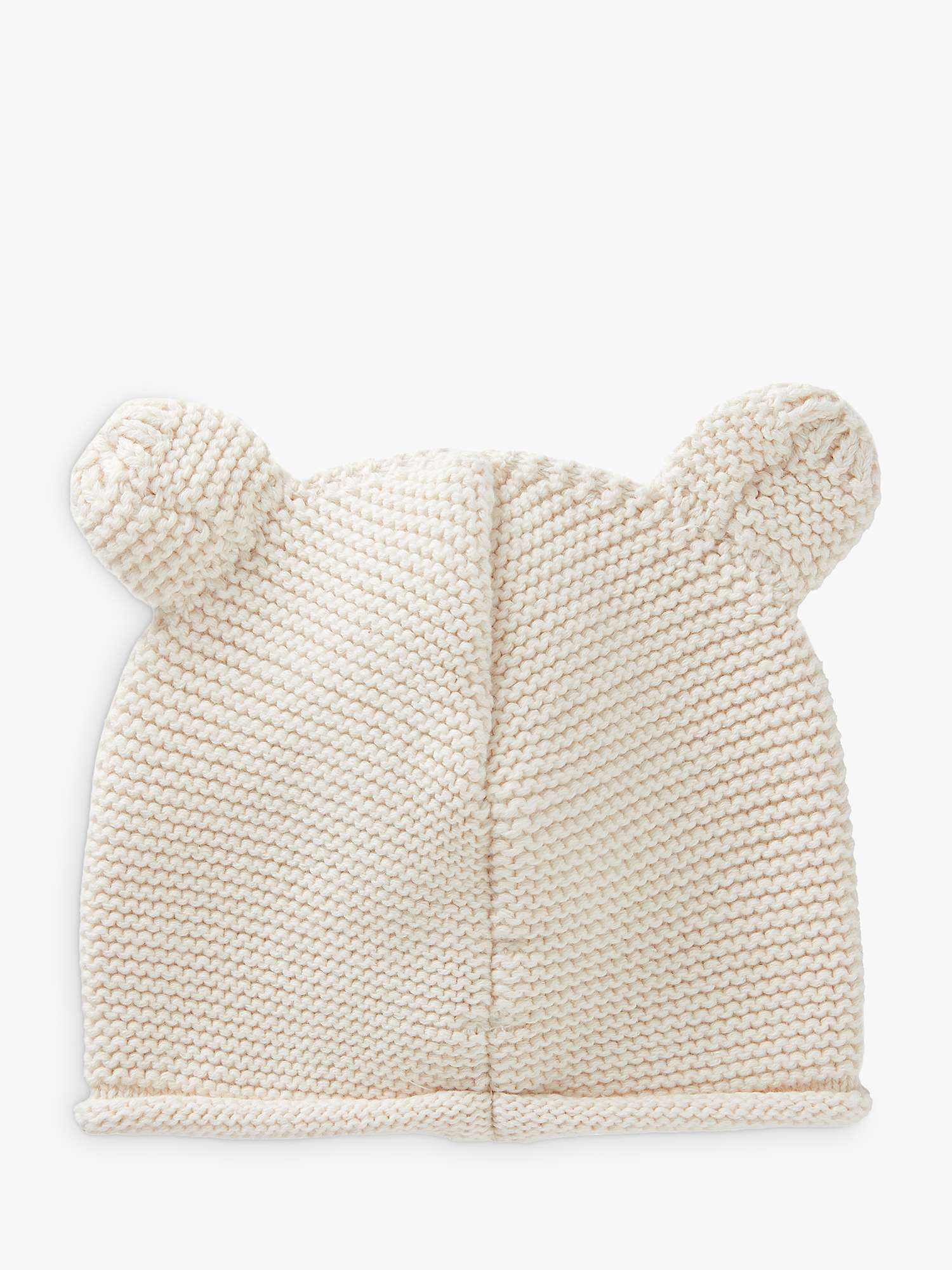 Buy Benetton Baby Tricot Animal Face Knit Hat Online at johnlewis.com