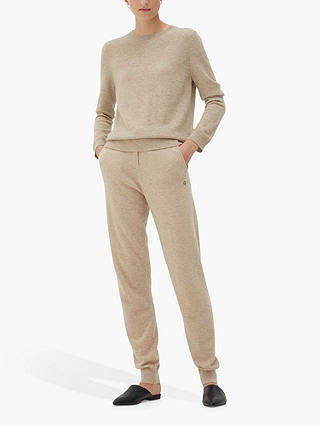 Chinti & Parker Cashmere Crew Neck Jumper, Oatmeal