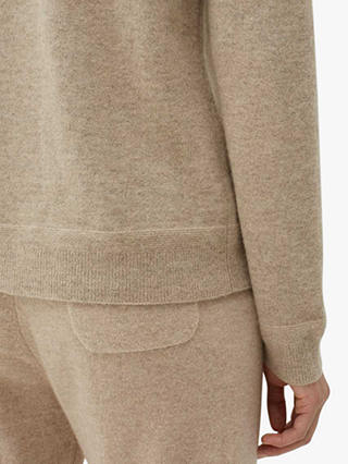 Chinti & Parker Cashmere Crew Neck Jumper, Oatmeal