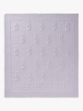 Benetton Baby Knitted Bunny Blanket, Mauve