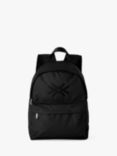 Benetton Kids' Logo Backpack, Black
