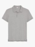 SPOKE Organic Polo Slim Fit Shirt, Grey