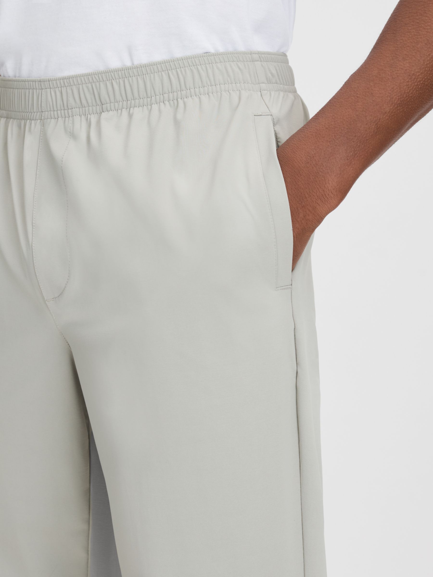 Buy Reiss Rival Straight Fit Technical Trousers Online at johnlewis.com
