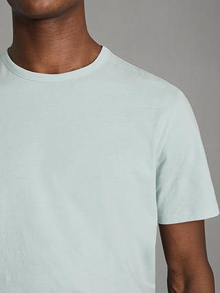 Reiss Melrose Cotton Crew Neck T-Shirt, Mint