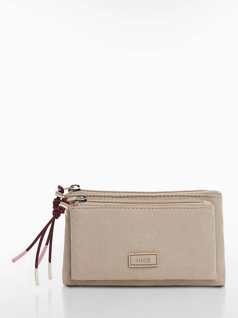 Buy Mango Sito Coin Purse, Natural White Online at johnlewis.com