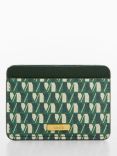 Mango Ivan Printed Logo Card Holder, Green