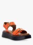 Dune Loells Leather Flatform Sandals