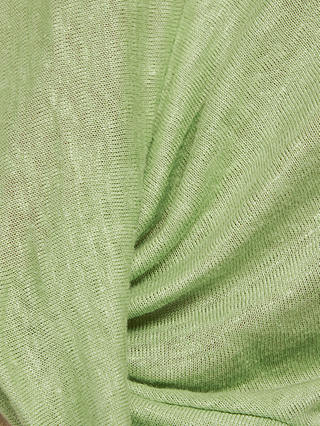 Jigsaw Linen Twist Top, Green
