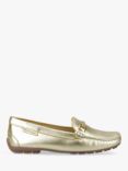 Hush Puppies Eleanor Leather Loafers, Gold