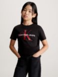 Calvin Klein Kids' Cotton Monogram Logo T-Shirt