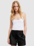 AllSaints Anie Cropped Vest Top, White