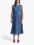 James Lakeland Wave Hem Tiered Skirt