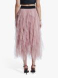 James Lakeland Organza Ruffled Skirt, Pink