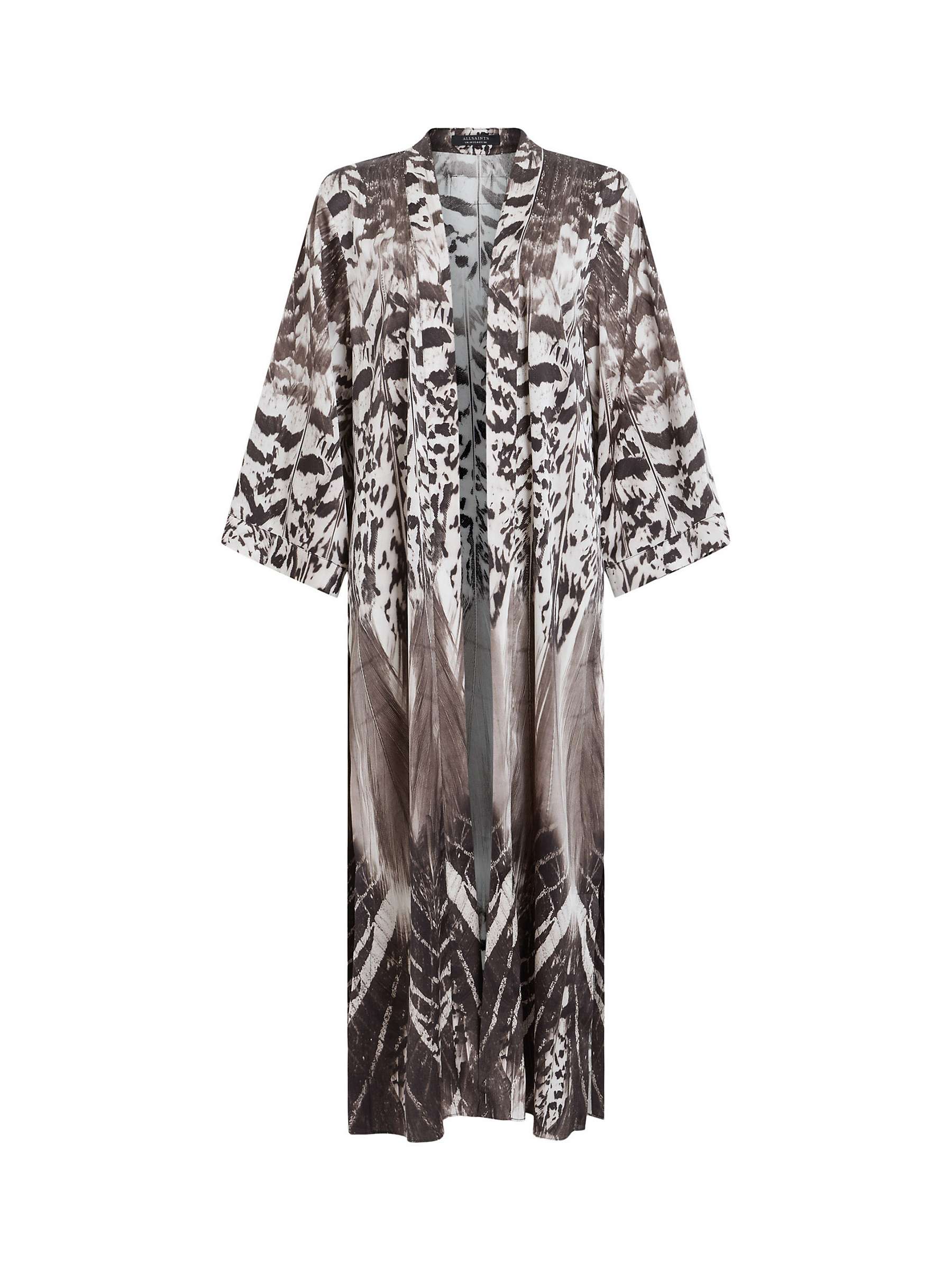 Buy AllSaints Carnie Sierra Kimono, White Online at johnlewis.com