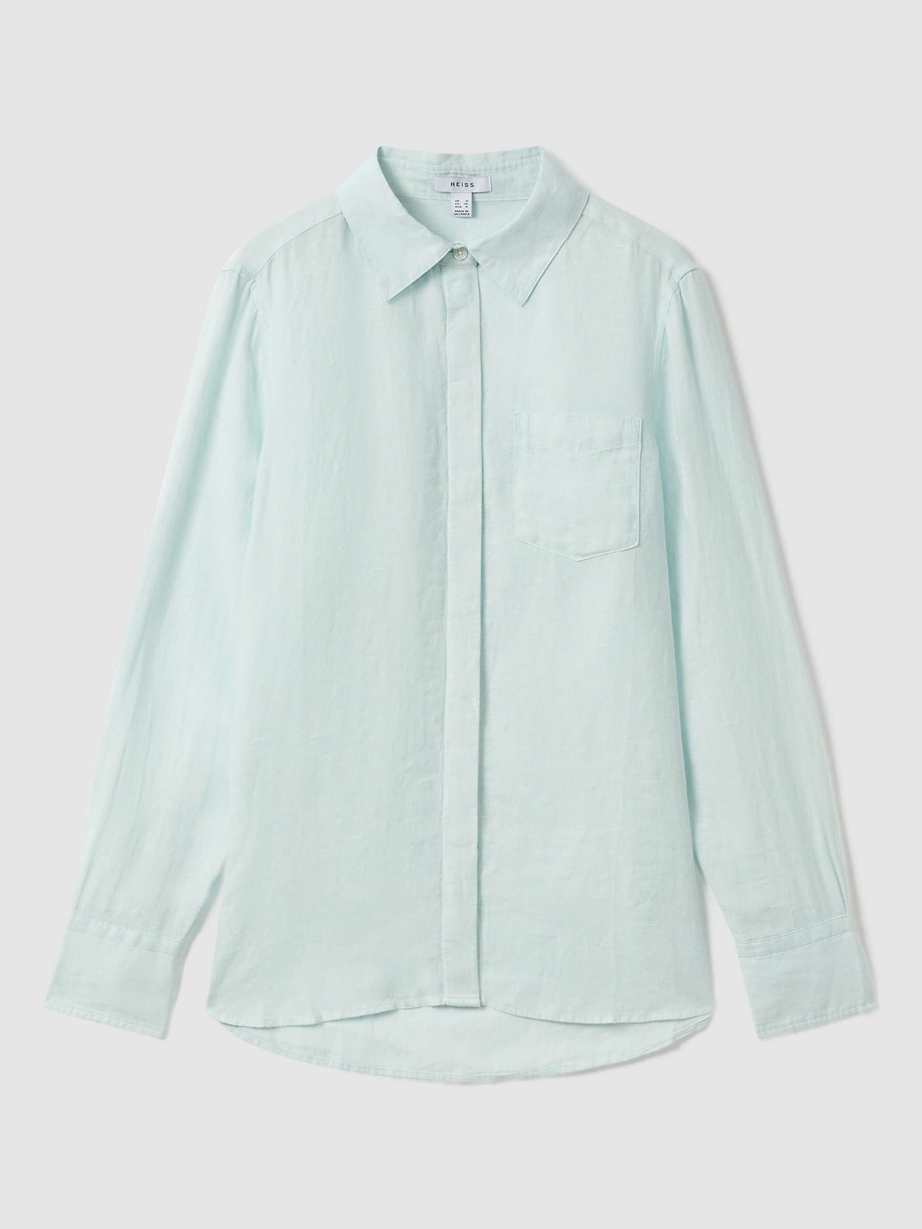 Buy Reiss Belle Linen Shirt Online at johnlewis.com