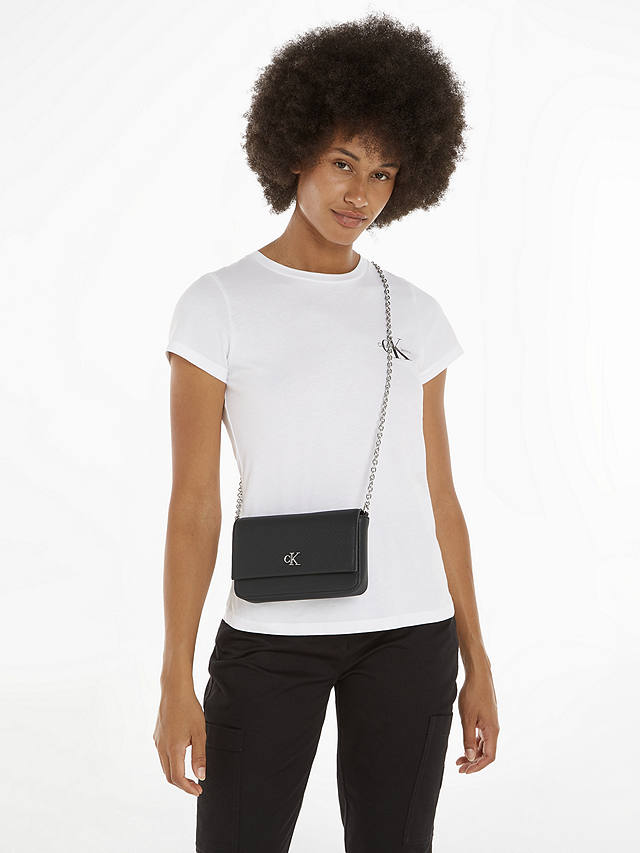 Calvin Klein Crossbody Minimal Bag, Black