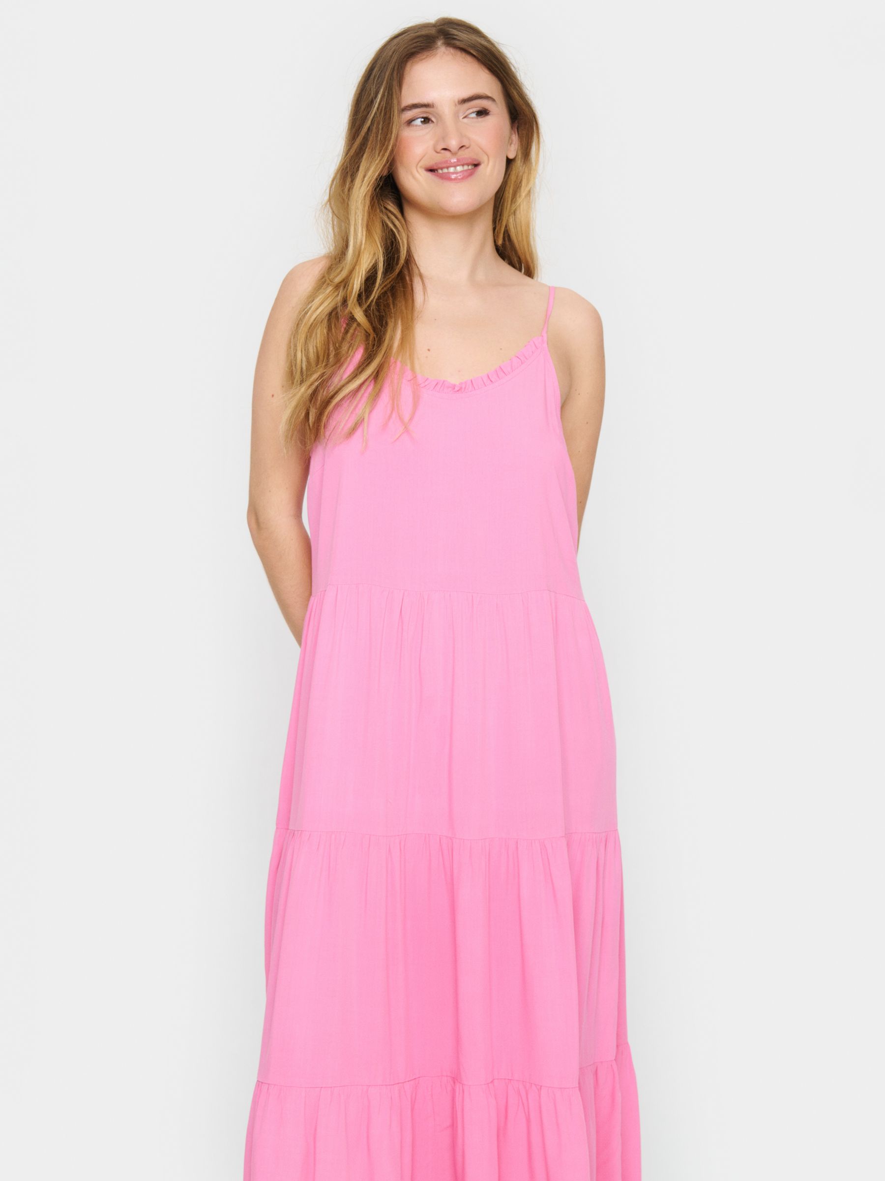 Buy Saint Tropez Eda Spaghetti Strap Midi Dress Online at johnlewis.com