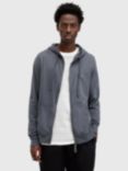 AllSaints Brace Full Zip Hoodie, Workers Blue