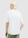 AllSaints Fest Oversized Graphic T-Shirt, Chalk White