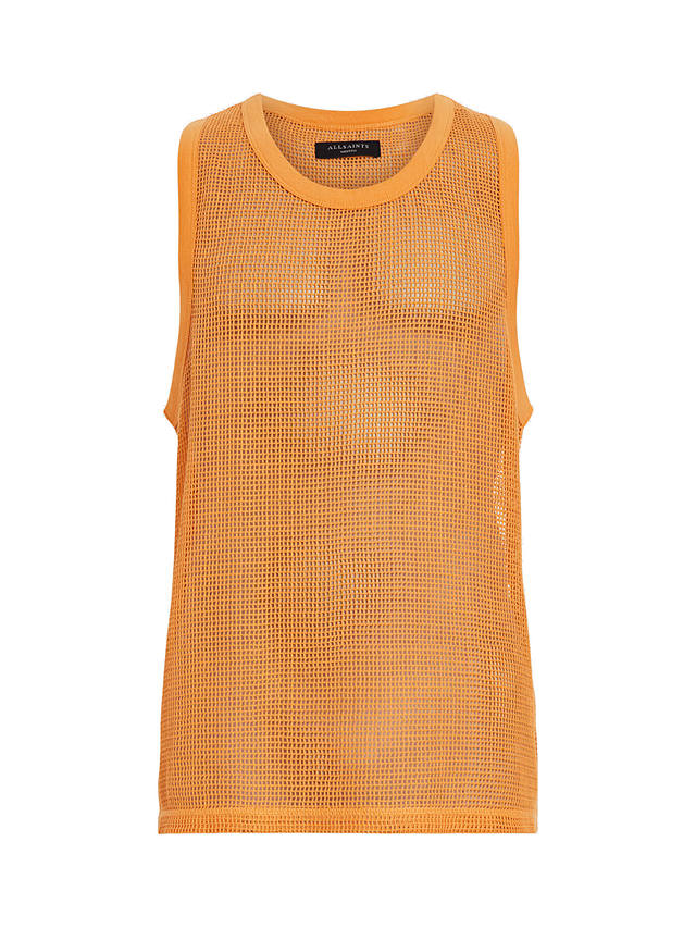 AllSaints Anderson Vest Top, Tangerine Orange