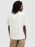 AllSaints Indio Short Sleeve Shirt,  Avalon White