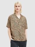 AllSaints Leo Paisley Short Sleeve Shirt, Multi