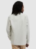 AllSaints Villard Long Sleeve Shirt, Lilly White