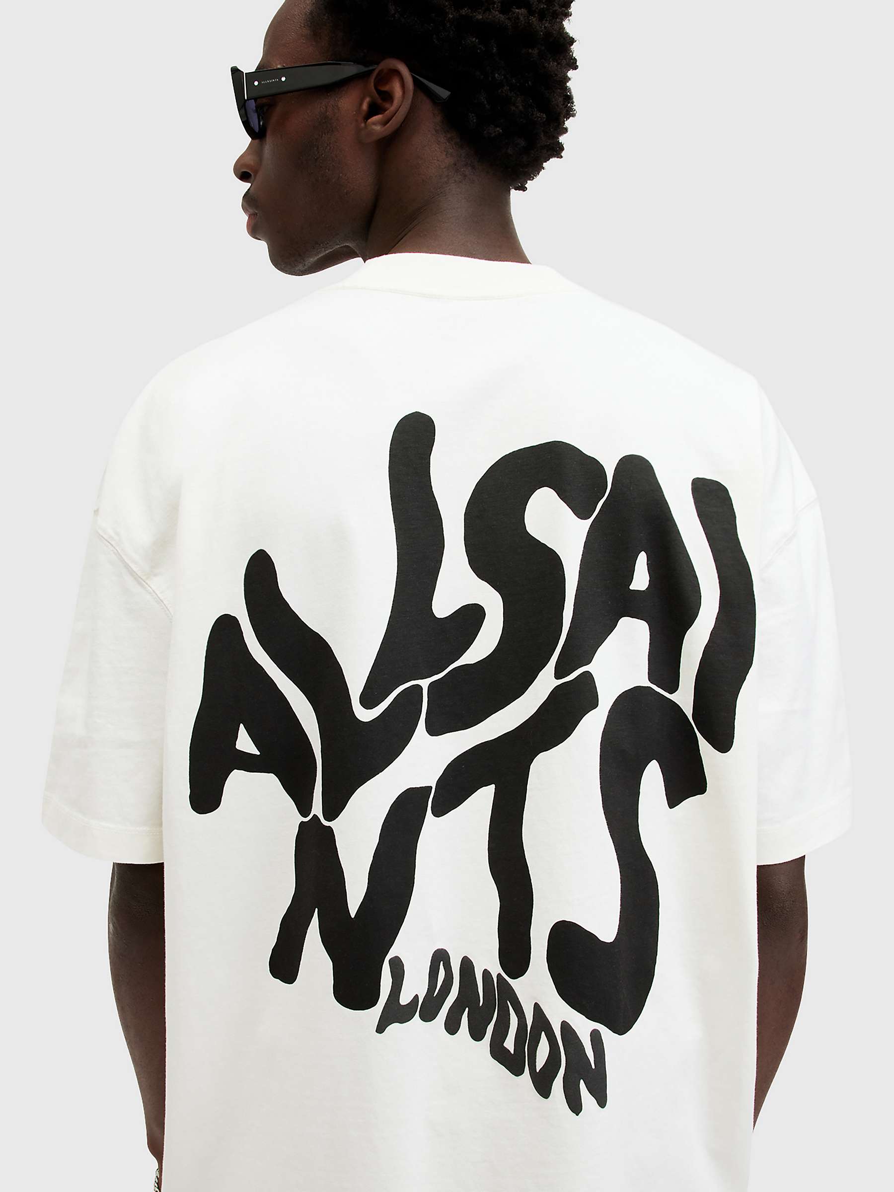 Buy AllSaints Orlando Short Sleeve Crew T-Shirt Online at johnlewis.com