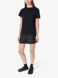 Lovechild 1979 Alessio Two Tone Shorts, Black/Total Eclipse