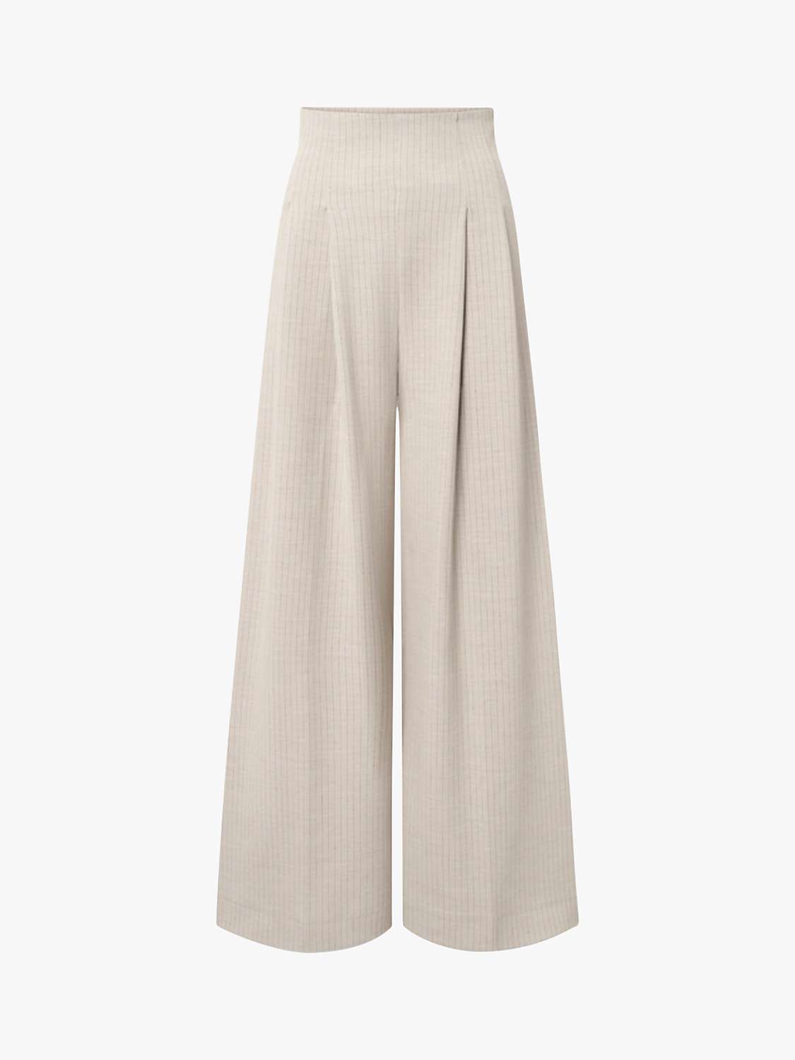 Buy Lovechild 1979 Penny Stripe High Waist Trousers, Brown Online at johnlewis.com