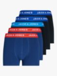 Jack & Jones Kids' Logo Trunks, Pack of 5, Surf The Web