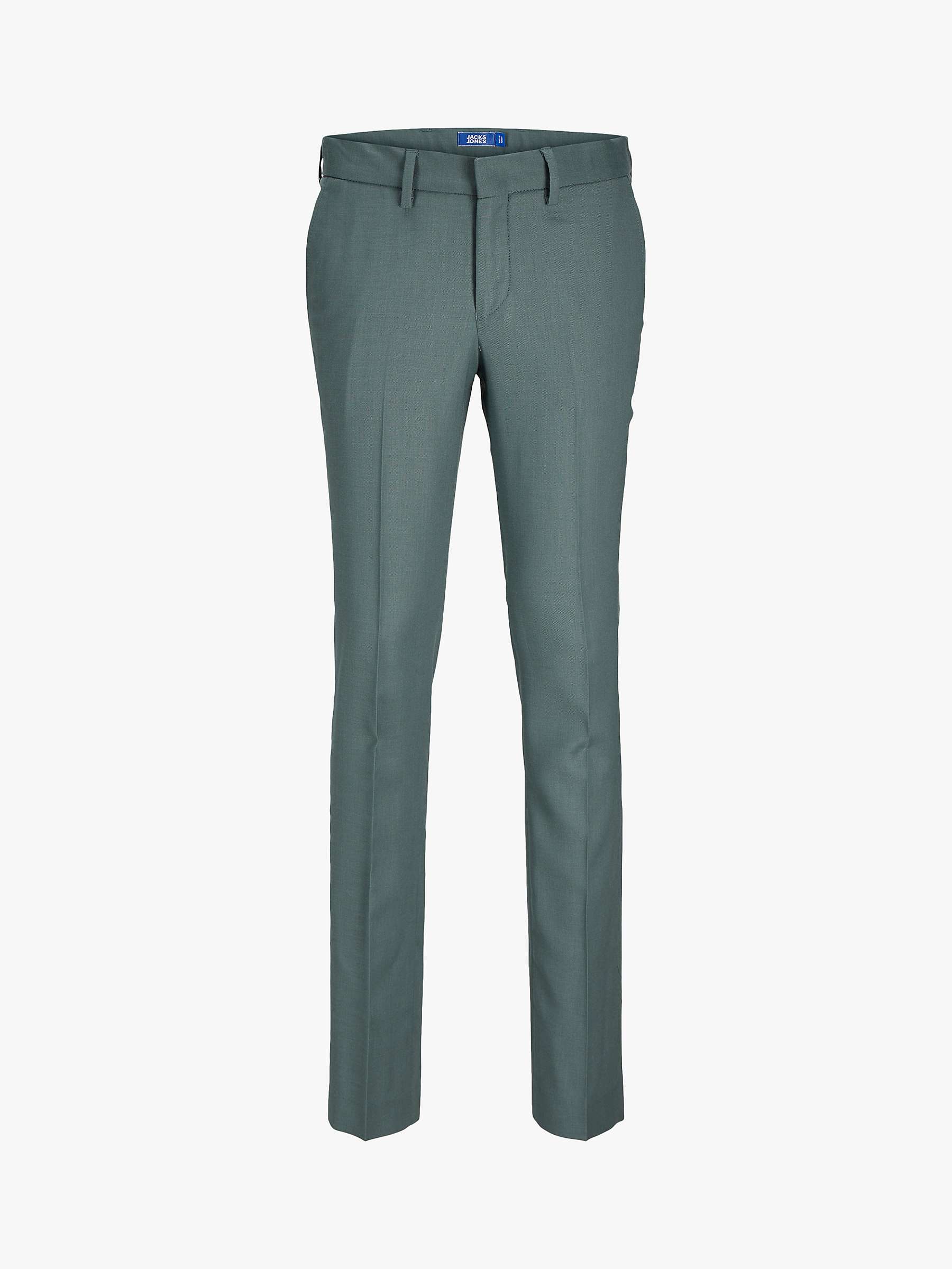 Buy Jack & Jones Kids' Solaris Wool Blend Suit Trousers, Balsam Green Online at johnlewis.com