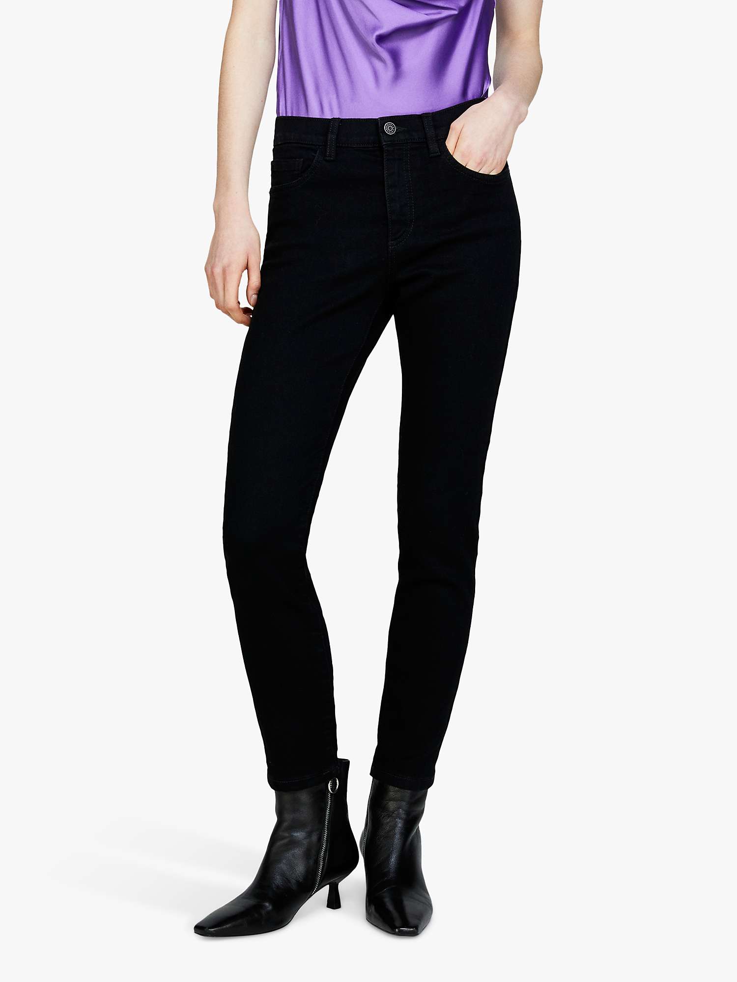 Buy SISLEY Papeete Cropped Slim Leg Jeans Online at johnlewis.com