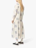 nué notes Clarence Patchwork Dress, Birch