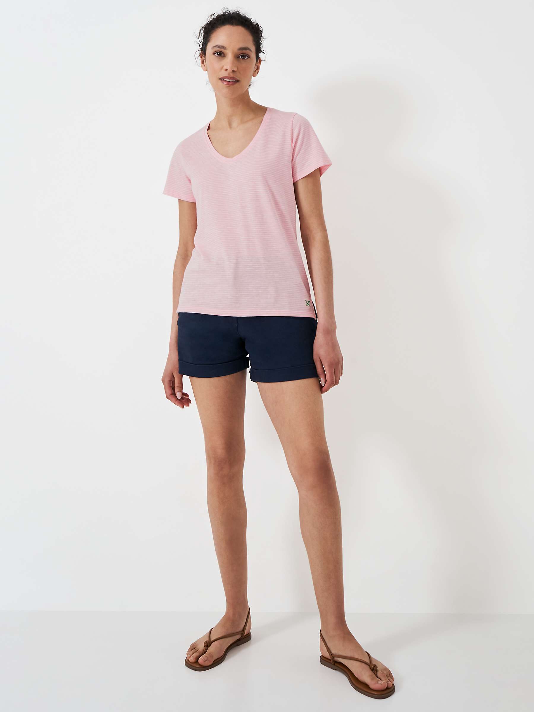 Buy Crew Clothing Perfect Stripe T-Shirt Online at johnlewis.com