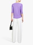 SISLEY Boat Neck Top, Violet