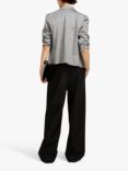 SISLEY Cotton Poplin Flared Trousers