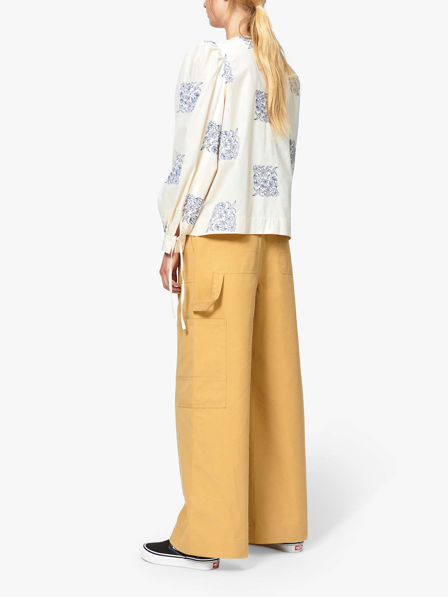 Buy nué notes Hartwell Blouse, Birch Online at johnlewis.com