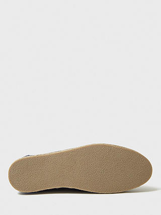 Crew Clothing Canvas Espadrille Loafers, Navy