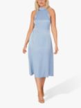 A-VIEW Carry Sateen Midi Dress, 281 Blue