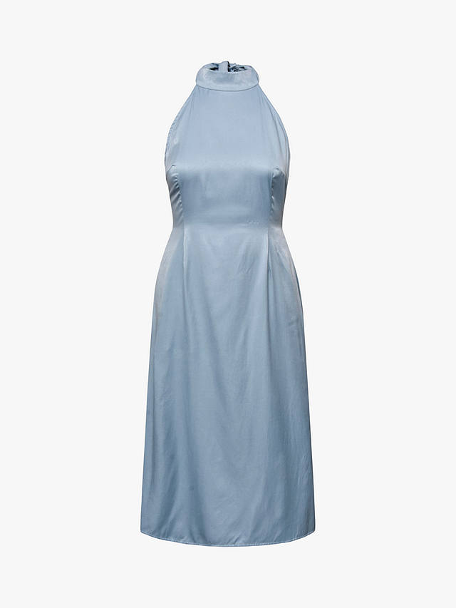 A-VIEW Carry Sateen Midi Dress, 281 Blue