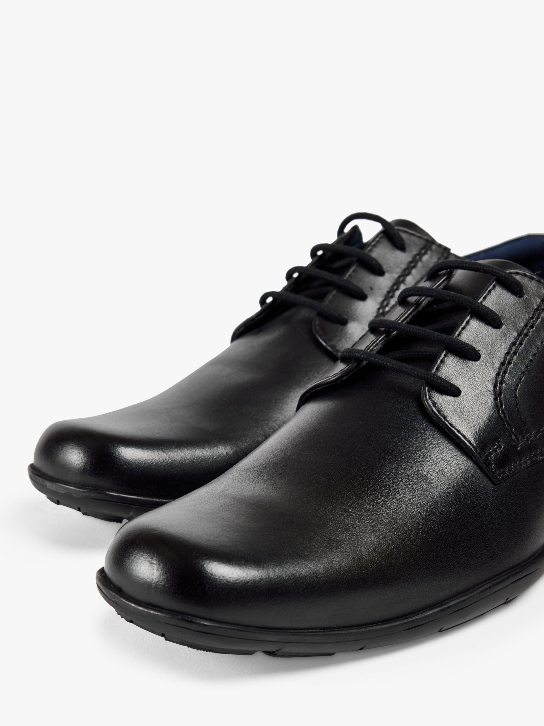 Pod Alec Smart Leather Lace Up Shoes, Black, 7