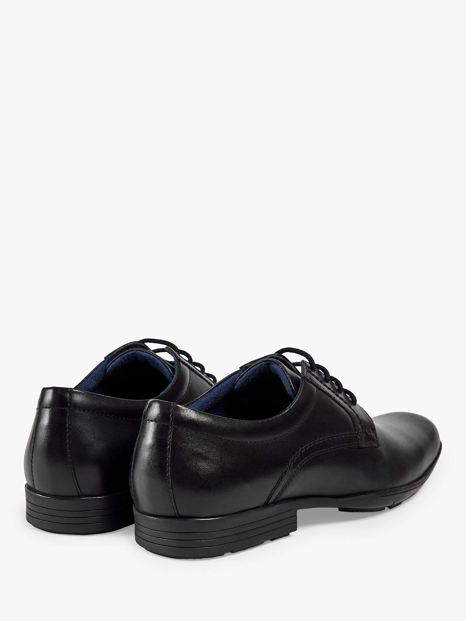 Buy Pod Alec Smart Leather Lace Up Shoes, Black Online at johnlewis.com