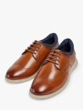 Pod Vantage Leather Lace Up Brogues, Cognac