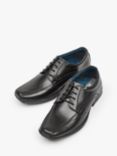 Pod Angus Leather Lace Up Shoes, Black